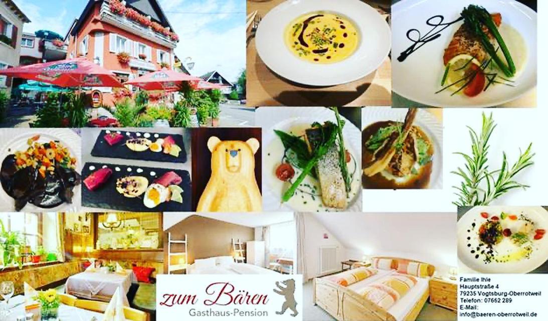 Gasthaus Baeren Niederrotweil Esterno foto